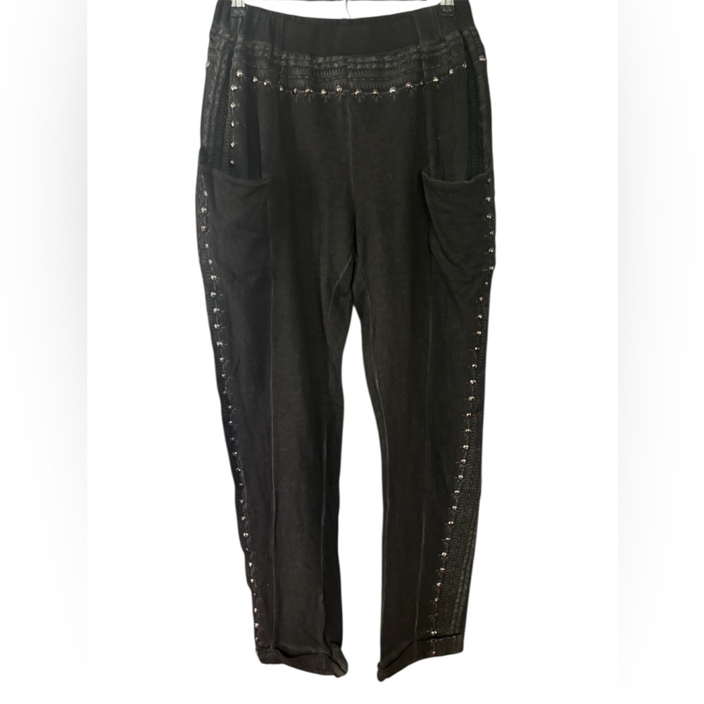 POL Studded Pocketed Sweatpants NWT